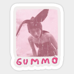 Gummo Vintage 1990 // 90s  Aesthetic Original Fan Design Artwork Sticker